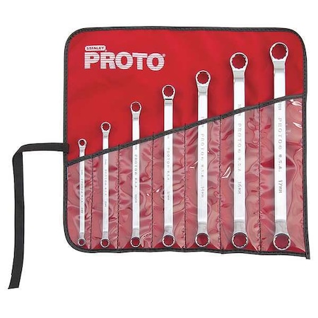 Proto 7 Piece Metric Box Wrench Set - 12 Point J1100D-M