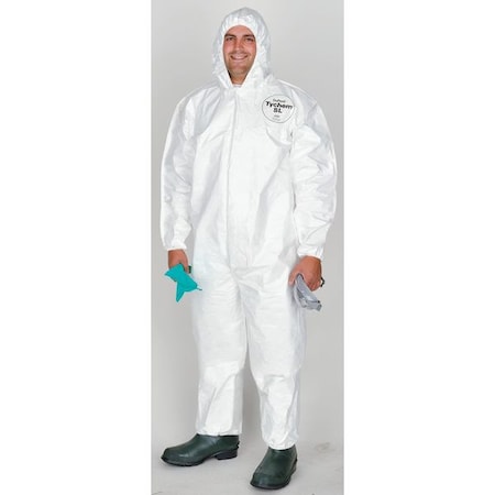 Combinaison De Protection Dupont Tychem 2000 Sfr - Taille 3XL - Vert - Lot De 4 Pièces