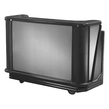 Cambro Bar, 67-1 /2 x 28-1/2 x 47-1/2, 7-Bottle EABAR650DS770