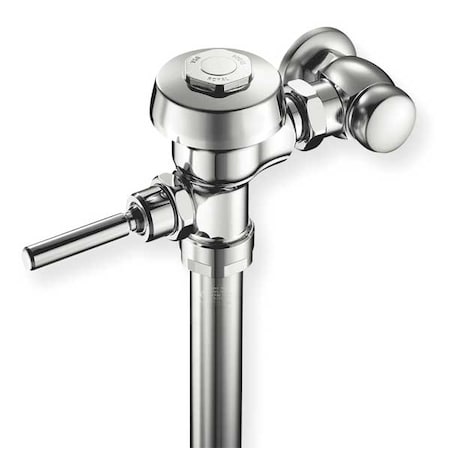 Sloan Manual Flush Valve 3.5 gpf, Chrome Plated, Single Flush, Toilet Royal 116