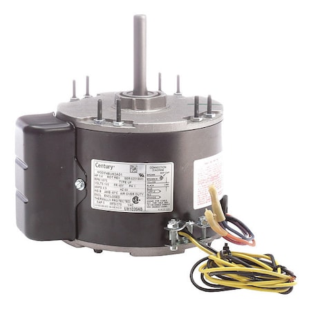 Century Unit Heater Motor, 1/4 HP, 1075,115 V, 48Y UH1026NB