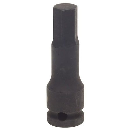 WESTWARD 1/2 in Drive Impact Socket Bit 3/4 in, SAE 4LZE7