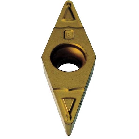Sumitomo Diamond Turning Insert, Diamond, 3, VBMT, 2, Carbide VBMT332ESU-AC830P
