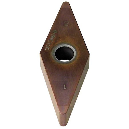 Sumitomo Diamond Turning Insert, Diamond, 3/8 in, VNGA, 1/64 in, CBN 4NCVNGA331-BNC160
