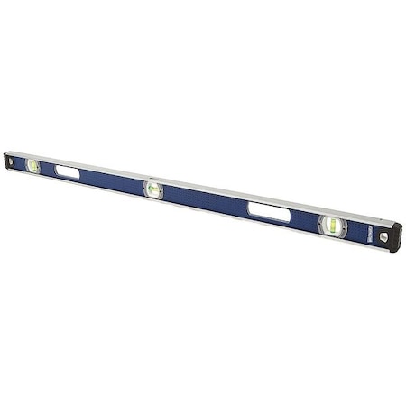 Westward Magnetic I Beam Level, 48 In, End Caps 4MRV9
