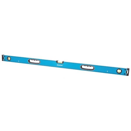 Westward Magnetic Box Beam Level, 48 In, End Caps 4MRV6