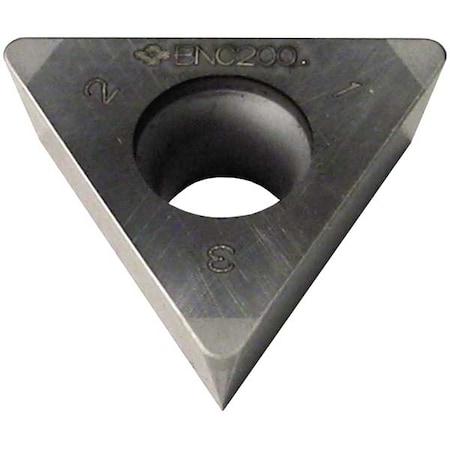 Sumitomo Triangle Turning Insert, Triangle, 3/8 in, TPGA, 0.0312 in, CBN 3NCTPGA332-BNC200