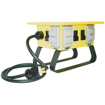 Southwire Power Distribution Box, 30 AC, (4) 5-20R 6534UGSX