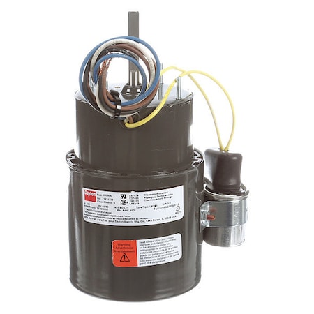 Dayton HVAC Motor, 1/8 HP, 3000 rpm, 230V, 3.3 71621739M