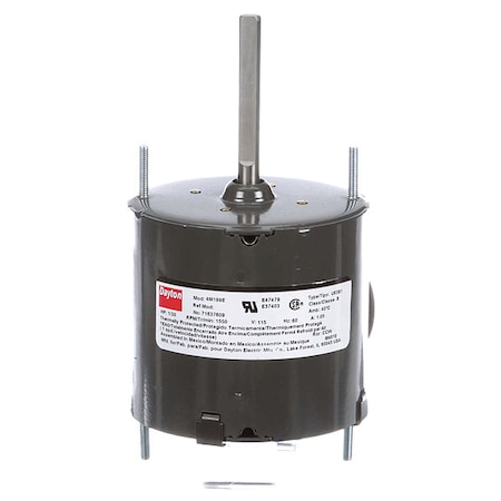Dayton HVAC Motor, 1/30 HP, 1550 rpm, 115V, 3.3 71637609M