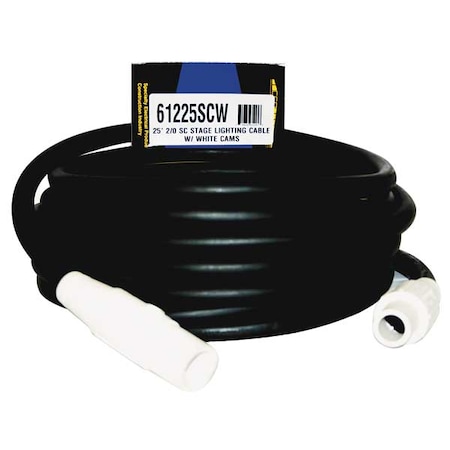 Southwire Cam Lock Extension Cord, 200A, 600VAC, 1P 61225SCW