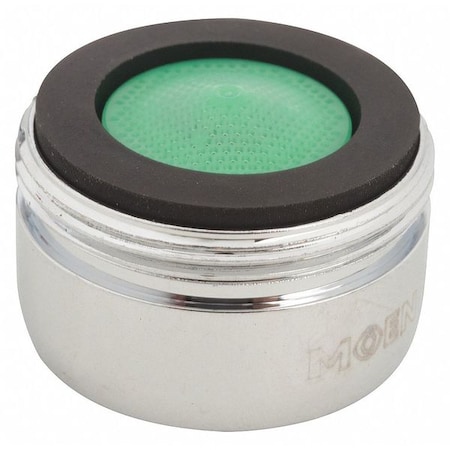 Moen 1.5 gpm Outlet, 15/16"- 27 UNS -2A Thread Size, Chrome, Plastic 101010