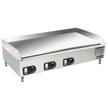 Vollrath 36 x 16-1/2" Electric Flat Top Griddle, 220V, Single Phase 40717