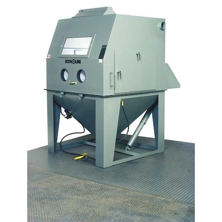 Econoline Abrasive Blast Cabinet, 48x48, Siphon-Feed 101699G-A
