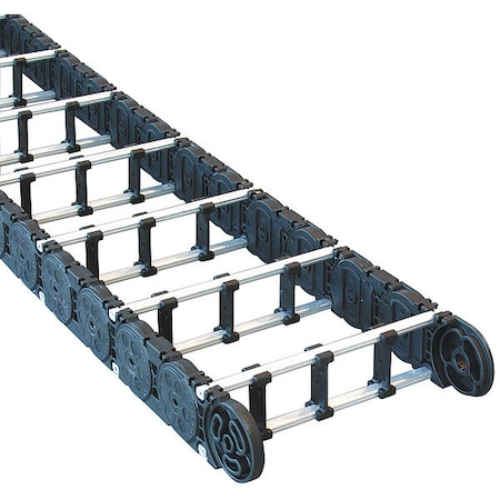 Kabelschlepp Varitrak MC, Open, Nylon/Alum, W9.68In, L5Ft MC0650-8.50-RS-220-3V5