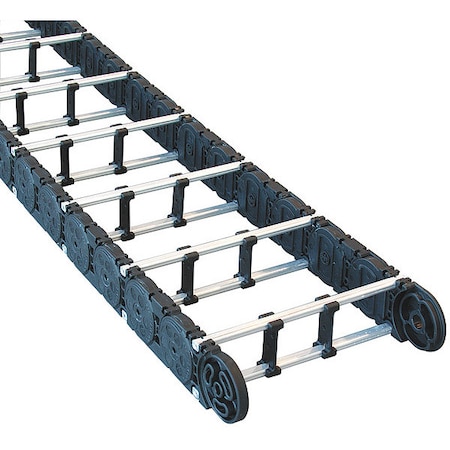 Kabelschlepp Varitrak MC, Open, Nylon/Alum, W7.93In, L5Ft MC0650-6.75-RS-145-2V5