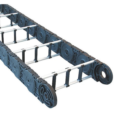 Kabelschlepp Varitrak MC, Open, Nyln/Alum, W13.57In, L1Ft MC1250-12.00-RS-220-3V1