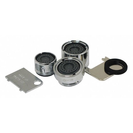 Speakman 0.5 gpm Outlet, 15/16"-28 Thread Size, Polished Chrome, Brass, Plastic RPG05-0733-PC