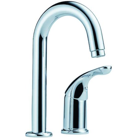 Delta Gooseneck Bar Faucet, Manual, 4" Mount, 2 Hole Commercial 1903-DST
