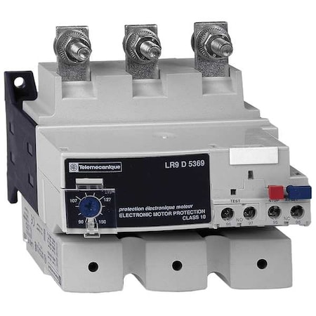 Schneider Electric Overload Relay, 1NC/1NO, 60 A Min current, 100 A Max current, 690V AC LR9D5367