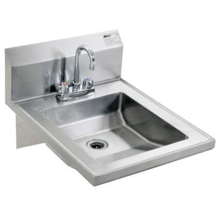 Eagle Group Hand Sink, With Faucet, 19 In. L, 24 In. W HSAP-14-FW-IF1
