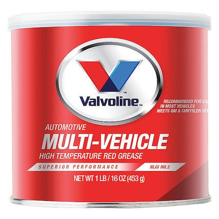 VALVOLINE 1 lb Tub Red VV614