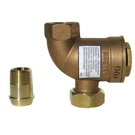 Bell & Gossett Steam Trap, 25 psi, 353F, 3-5/32 In. L 17C-S-3-25