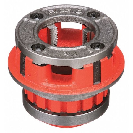 RIDGID Manual Threader Die Head, 1-1/2 In, NPT 12-R: (NPT)