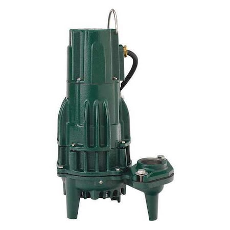 Zoeller Effluent Pump, 1/2hp, 15.5A 161-0002