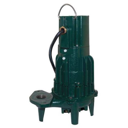 Zoeller Submersible Effluent Pump, 2hp, 14.5A 191-0004