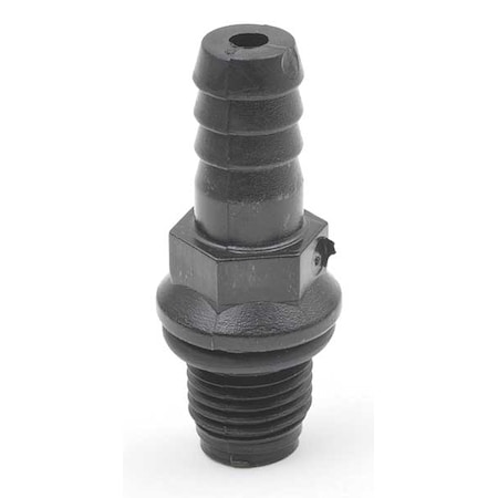 Little Giant Pump Check Valve/Discharge Adapter for 3/8" Vinyl Tubing, 1/4" Npt 599065