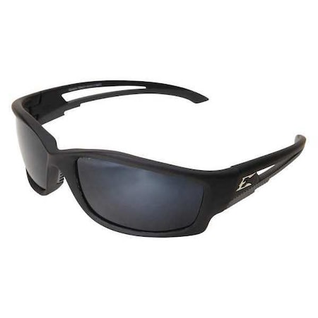 EDGE EYEWEAR Polarized Safety Glasses, Wraparound G-15 Polycarbonate Lens, Scratch-Resistant TSK21-G15-7