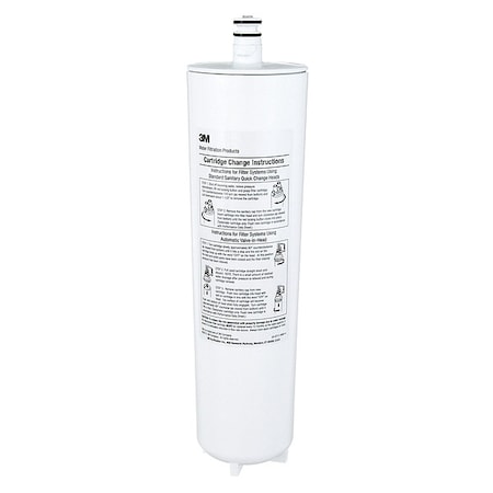 3M Filtration Quick Connect Filter, 1.5 gpm, 1 Micron, 3-3/16" O.D., 12 7/8 in H 5581708
