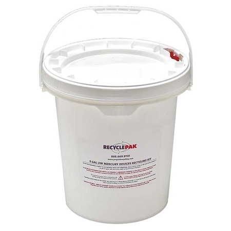 RECYCLEPAK Veolia Mercury Device Recycle Kt, 14x10x11-1/2In SUPPLY-049