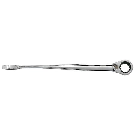 WESTWARD Ratcheting Wrench, Head Size 11/32 in. 4NZN8