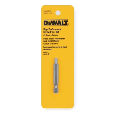 Dewalt No. 1 Phillips 1" Insert Bit Tips DW2213