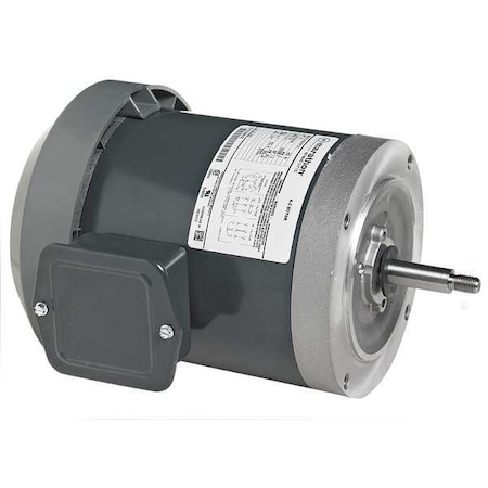 Marathon Mtr, 3 Ph, 1/2hp, 3450,200-230/460V, 56J 5K35JN47-G
