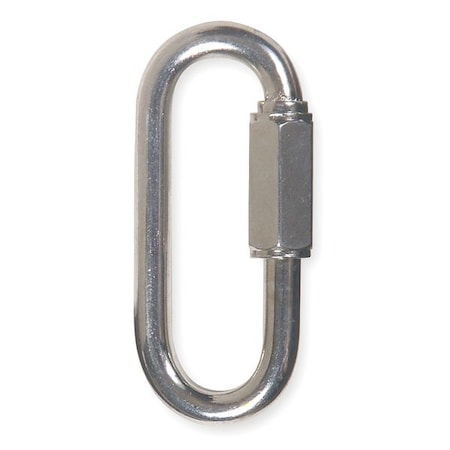 Zoro Select Threaded Quick Link, Overall Lg 2 15/16 in