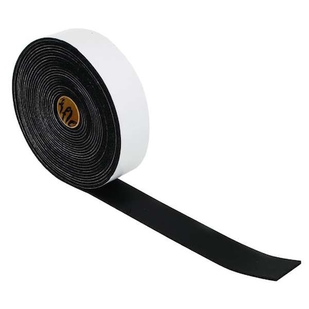 ZORO SELECT Foam Tape, 1/8In.T, 2 In.W, 30Ft.L 4PDF1