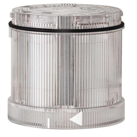 Werma Tower Light Module, 120V AC, Clear, 70 mm Dia., 2 5/8 in Height, Incandescent 64918011