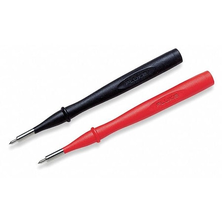 FLUKE Test Probes, 10A, 1000VDC, Black/Red Fluke-TP4