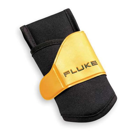 Fluke Belt Holster, 13-1/4x1/4x3, Black/Yellow Fluke-H5