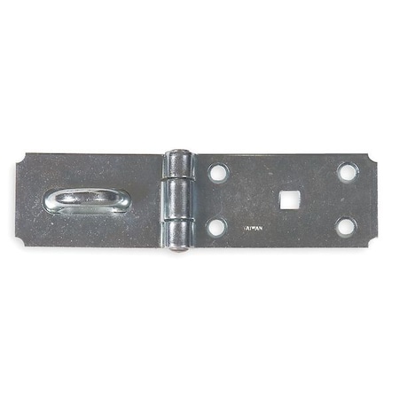 Zoro Select Safety Hasp, Steel, 7-1/4 In. L 4PE48