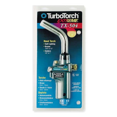 TURBOTORCH Torch, Hand, Swirl Flame 0386-1293