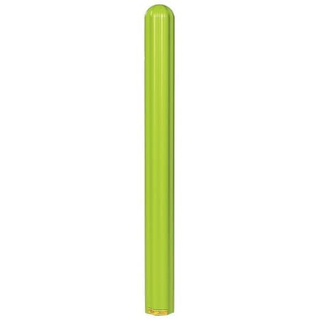 Zoro Select Post Sleeve, 4 In Dia., 56 In H, Lime 1732LM