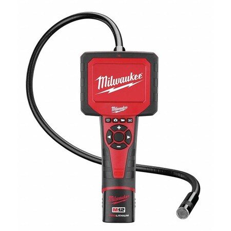 Milwaukee Tool Video Borescope, 3.5 In, 36 In Shaft 2311-21