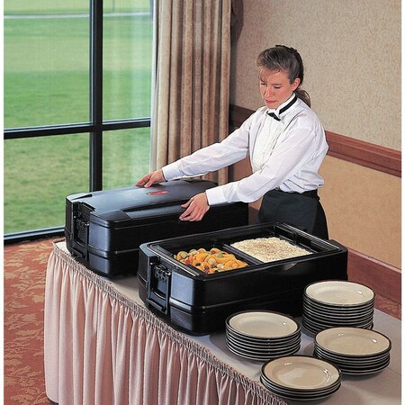 Rubbermaid Commercial Insulated Food Carrier, 19x15 1/2, Black FG940700BLA