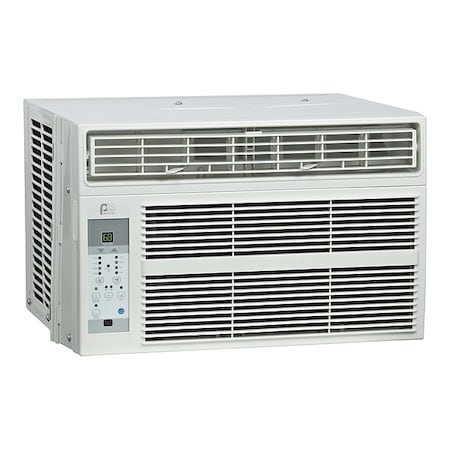 Perfect Aire Window AC 6000 BTU13.251612 inLxWxH, 115V AC, 16 in W. 4PNC6000