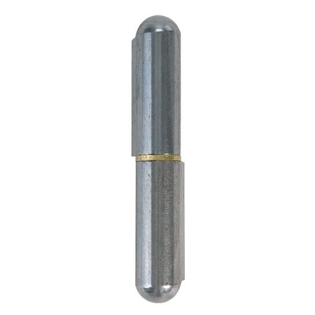 MARLBORO 1/2" W x 2-3/4" H Mill Stainless Steel Weld-On Hinge 4PPT4