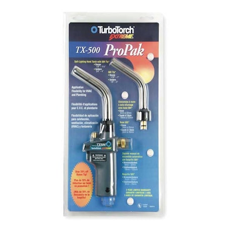 Turbotorch Torch Kit, Swirl Flame 0386-1299